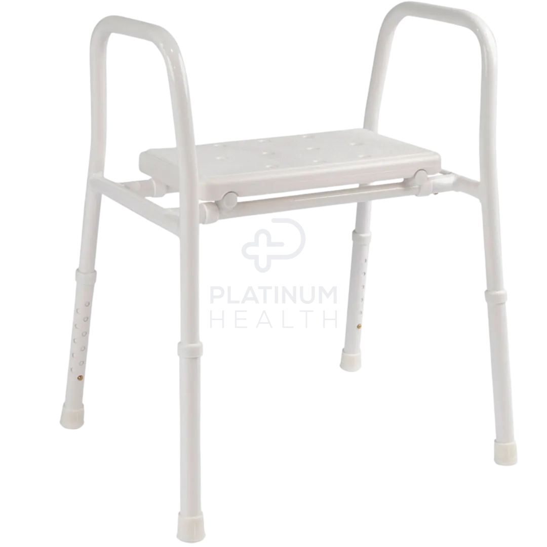 Hero Medical Folding/Collapsible Portable Shower Stool - Aluminium Rust Free