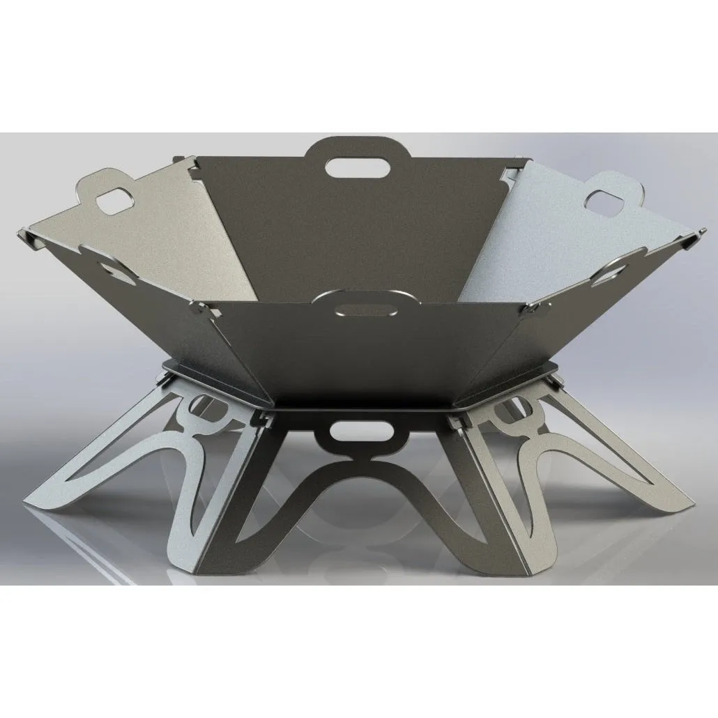 Hexagon Fire Pit DXF for CNC | Cut Files for Grill Grate