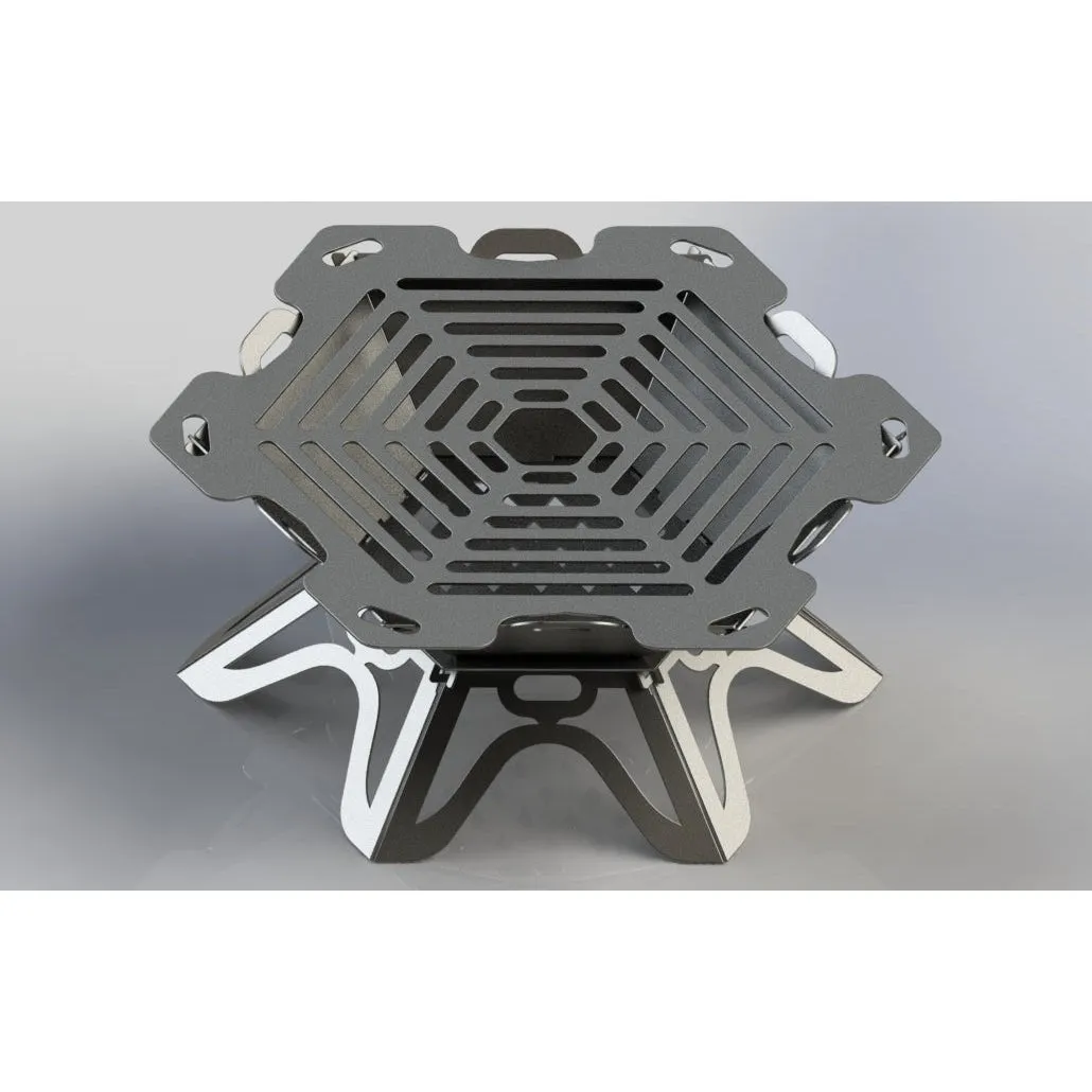 Hexagon Fire Pit DXF for CNC | Cut Files for Grill Grate