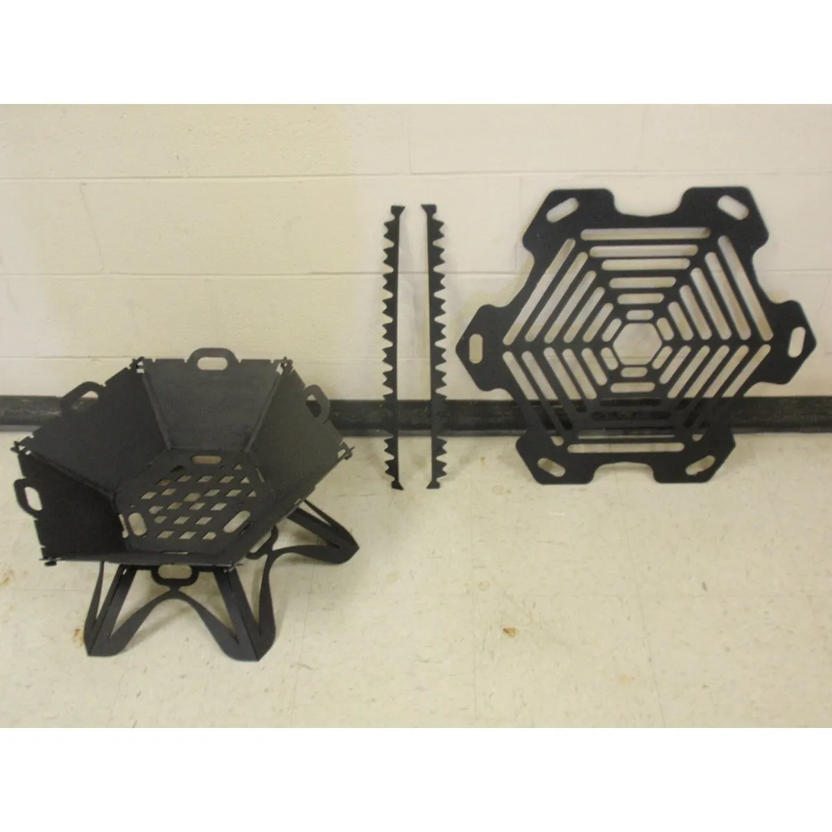 Hexagon Fire Pit DXF for CNC | Cut Files for Grill Grate