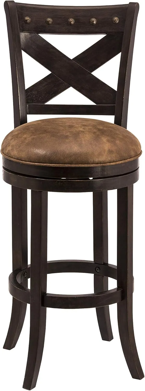 Hillsdale, Brantley Swivel Counter Height Stool, Deep Bronze