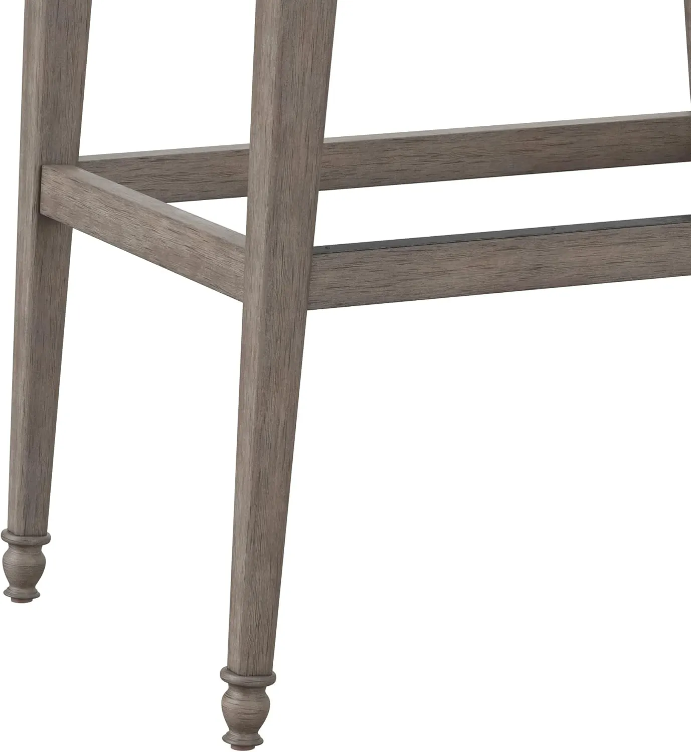 Hillsdale Furniture Vetrina Backless Non-Swivel Counter Stool, Weathered Grey