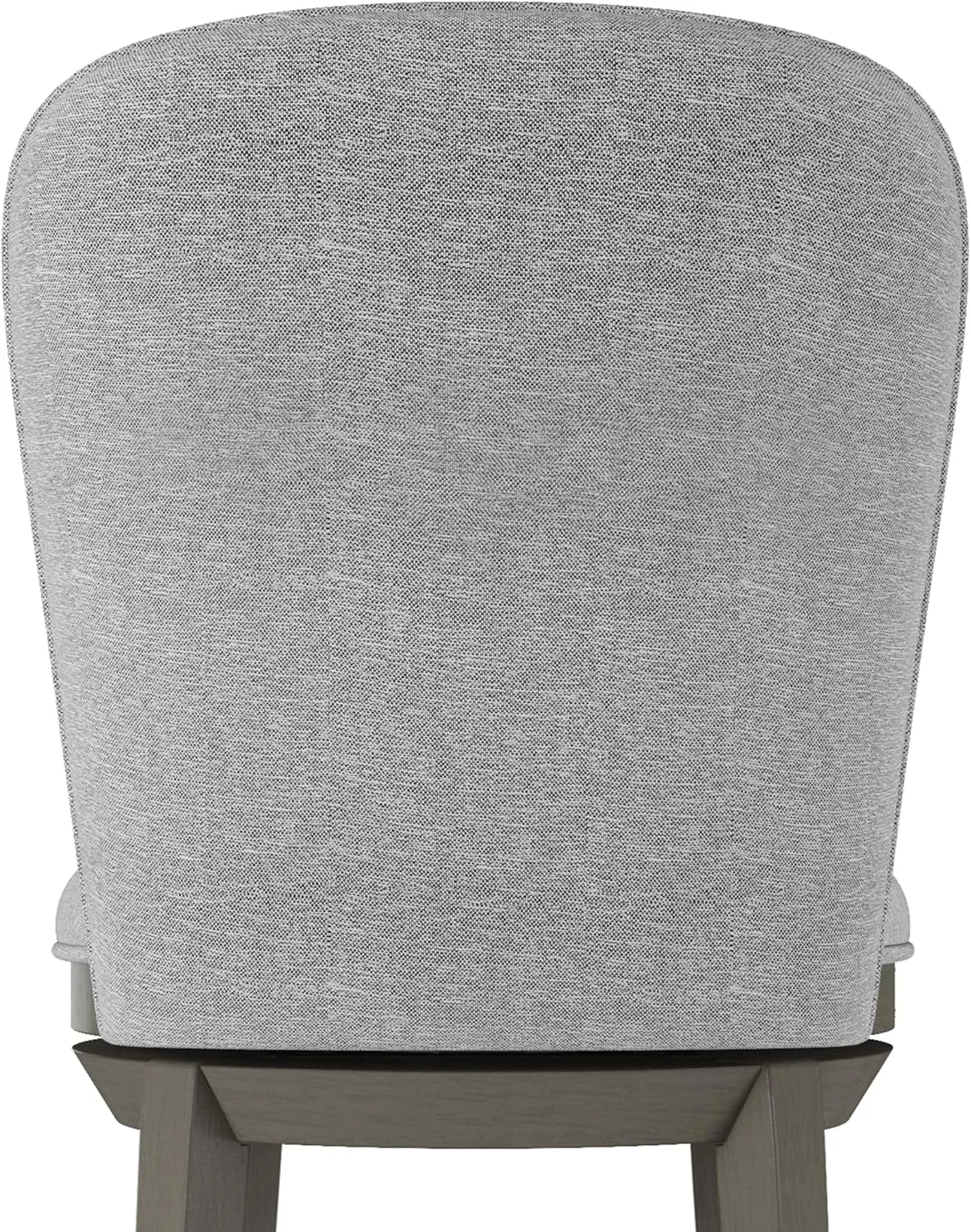 Hillsdale Victoria Wood Counter Height Swivel Stool, Antique Gray