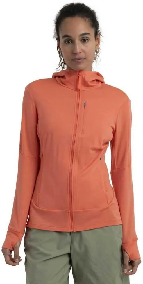 Icebreaker Merino Women Merino 260 Quantum Iv Ls Zip Hoodie