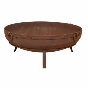 Indian Kadai Replica Fire Pit Bowl - 120cm