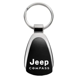 Jeep Compass Tear Drop Key Ring (Red)