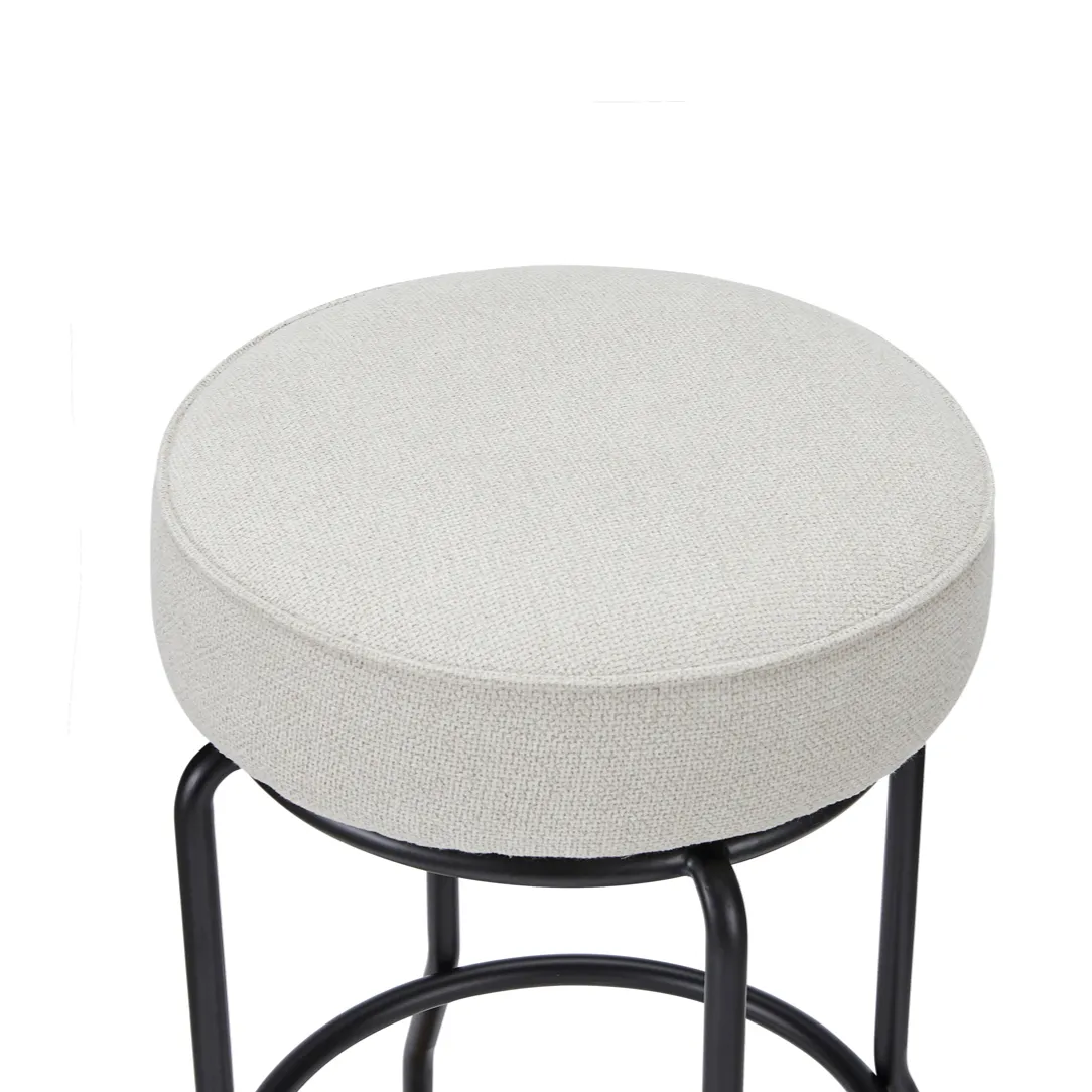 Kelsey Swivel Counter Stool | Off-White