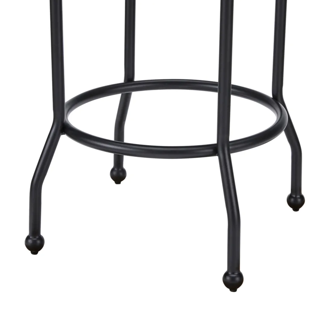 Kelsey Swivel Counter Stool | Off-White