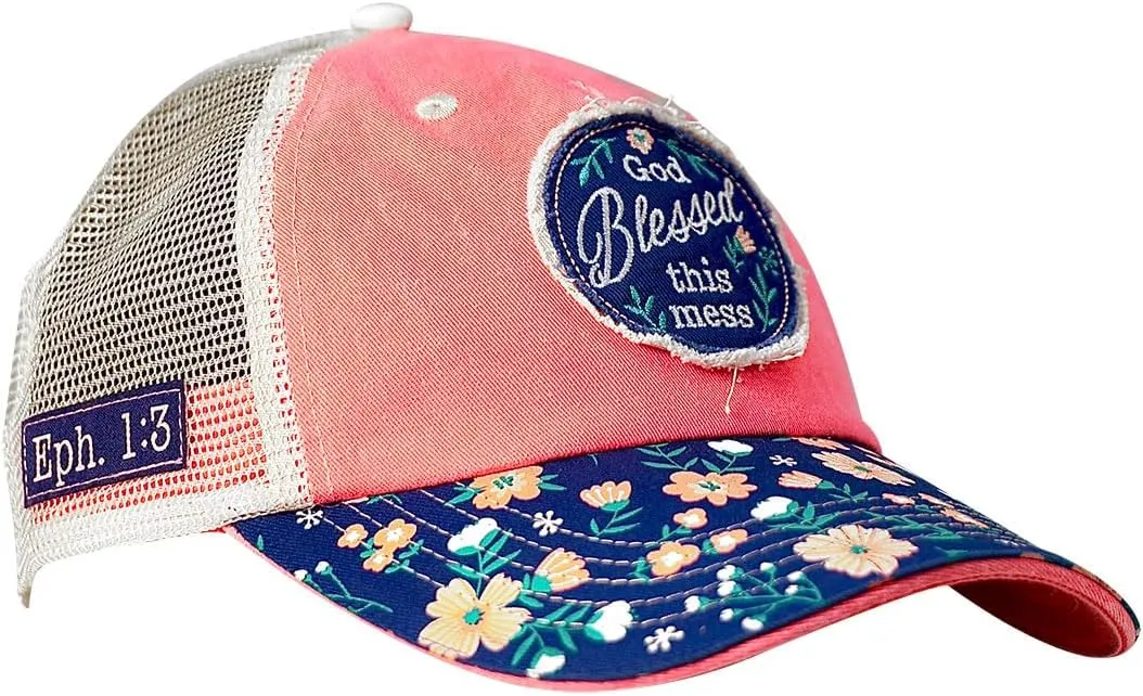 Kerusso Womens One Size Fits Most Cotton Polyester Womens Baseball Cap Hat for Outdoor Activities