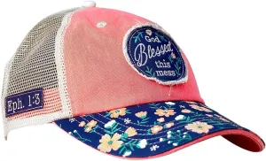 Kerusso Womens One Size Fits Most Cotton Polyester Womens Baseball Cap Hat for Outdoor Activities
