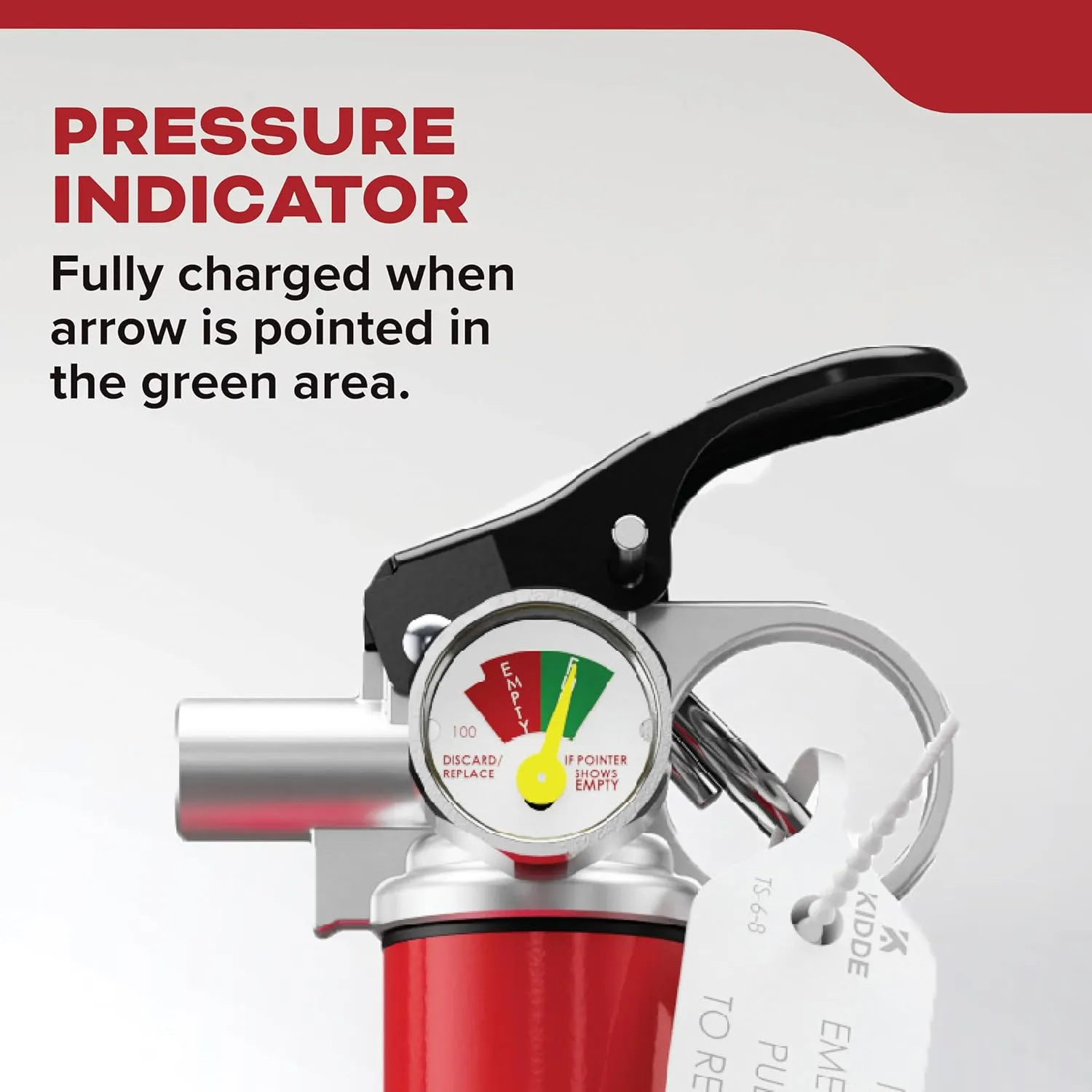 Kidde Fire Extinguisher for Boats, Single-Use 5BC