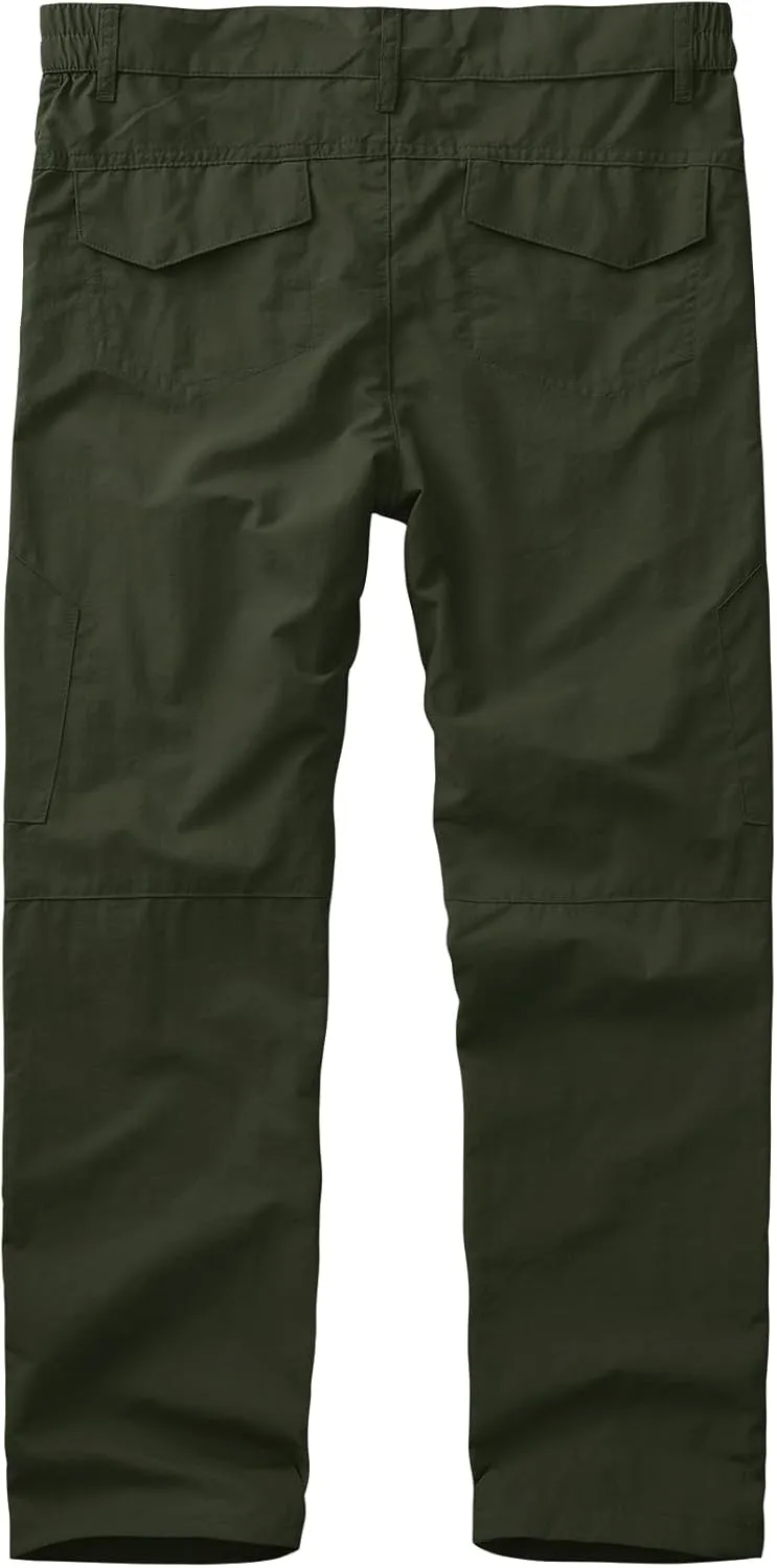 Kids' Cargo Pants, Youth Boys' Hiking Casual Outdoor Quick Dry Boy Scout Pants