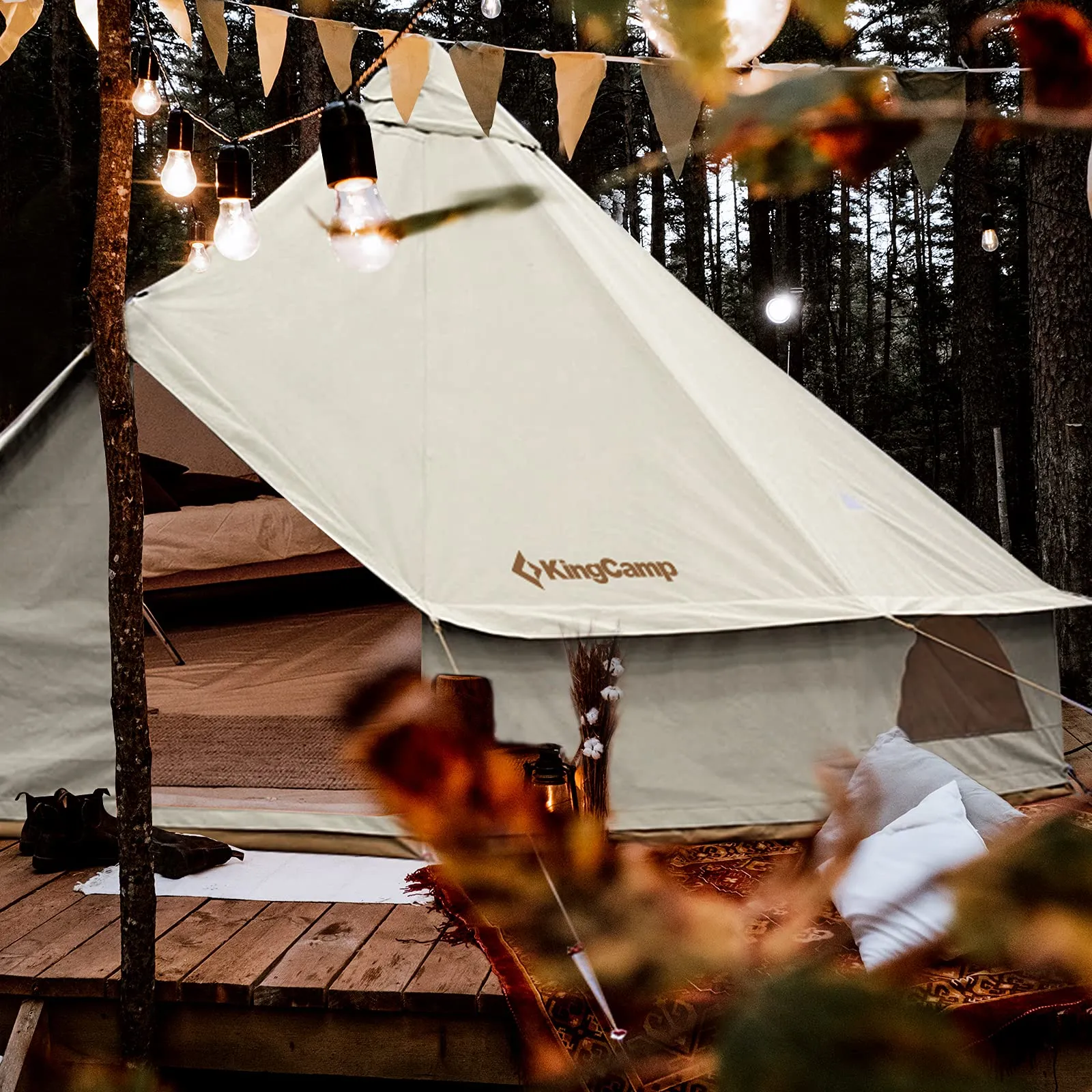 KingCamp KHAN 500 4 Season Camping Hot Tent