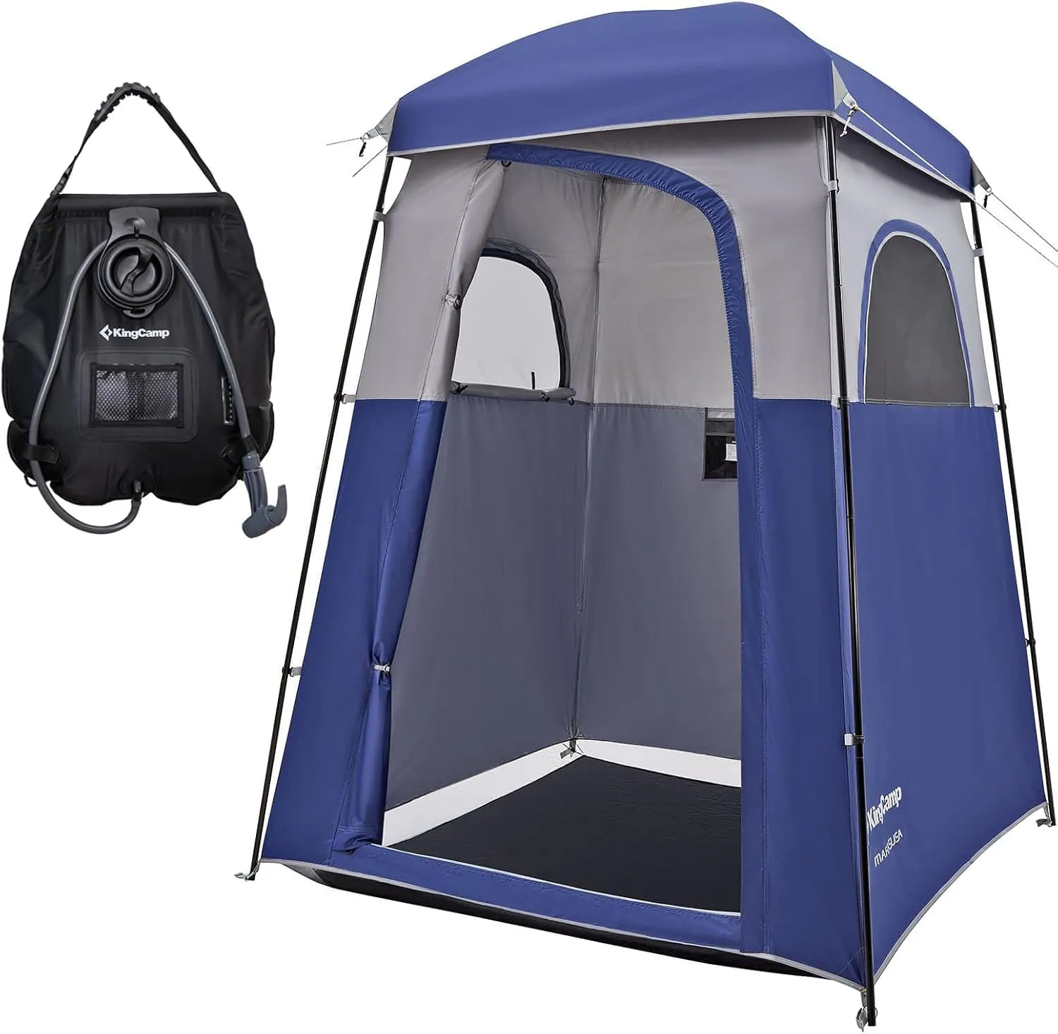 KingCamp MARASUSA Oversize Camping Shower Tent 1/2 Room Outdoor Toilet Tent