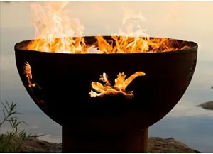 Kokopelli-FPA-MLS120-NG-AWEIS Fire Pit NG, Metal