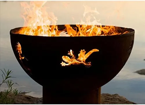 Kokopelli-FPA-MLS120-NG-AWEIS Fire Pit NG, Metal