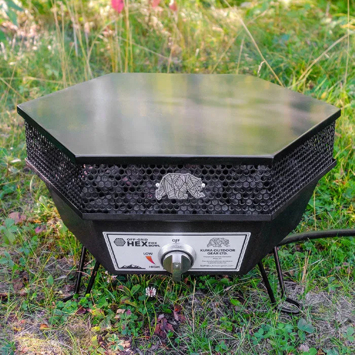 KUMA Off-Grid Hex Fire Bowl