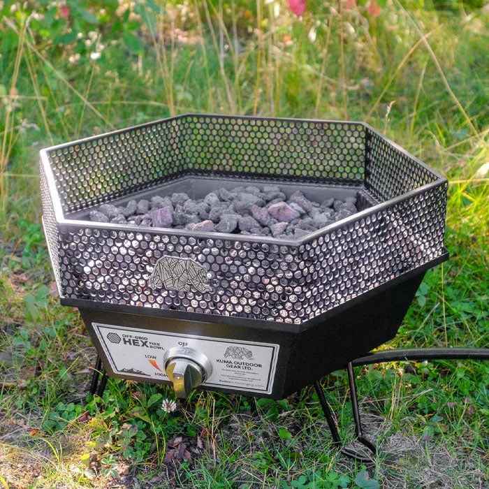KUMA Off-Grid Hex Fire Bowl