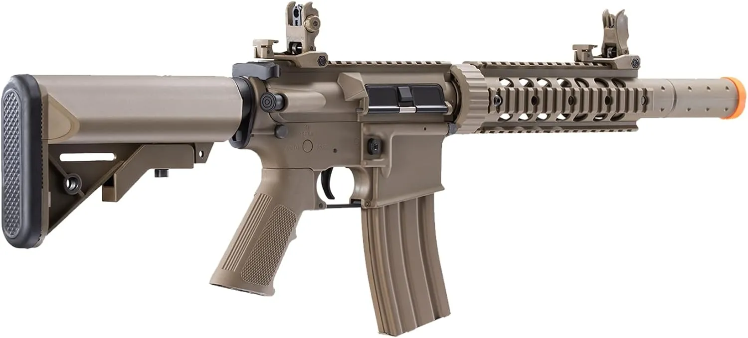 Lancer Tactical Gen 2 M4 SD AEG Airsoft Nylon Polymer with Battery and Charger（High fps/Low fps