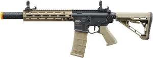 Lancer Tactical Nitro 10" MLOCK Proline Series M4 Airsoft Rifle with Delta Stock (Color: Two-Tone)
