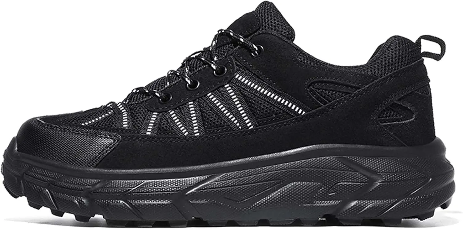 Large Size Hiking Shoes, Ultra Light Outdoor Leisure Rubber Sole, Four Season Sports Shoes