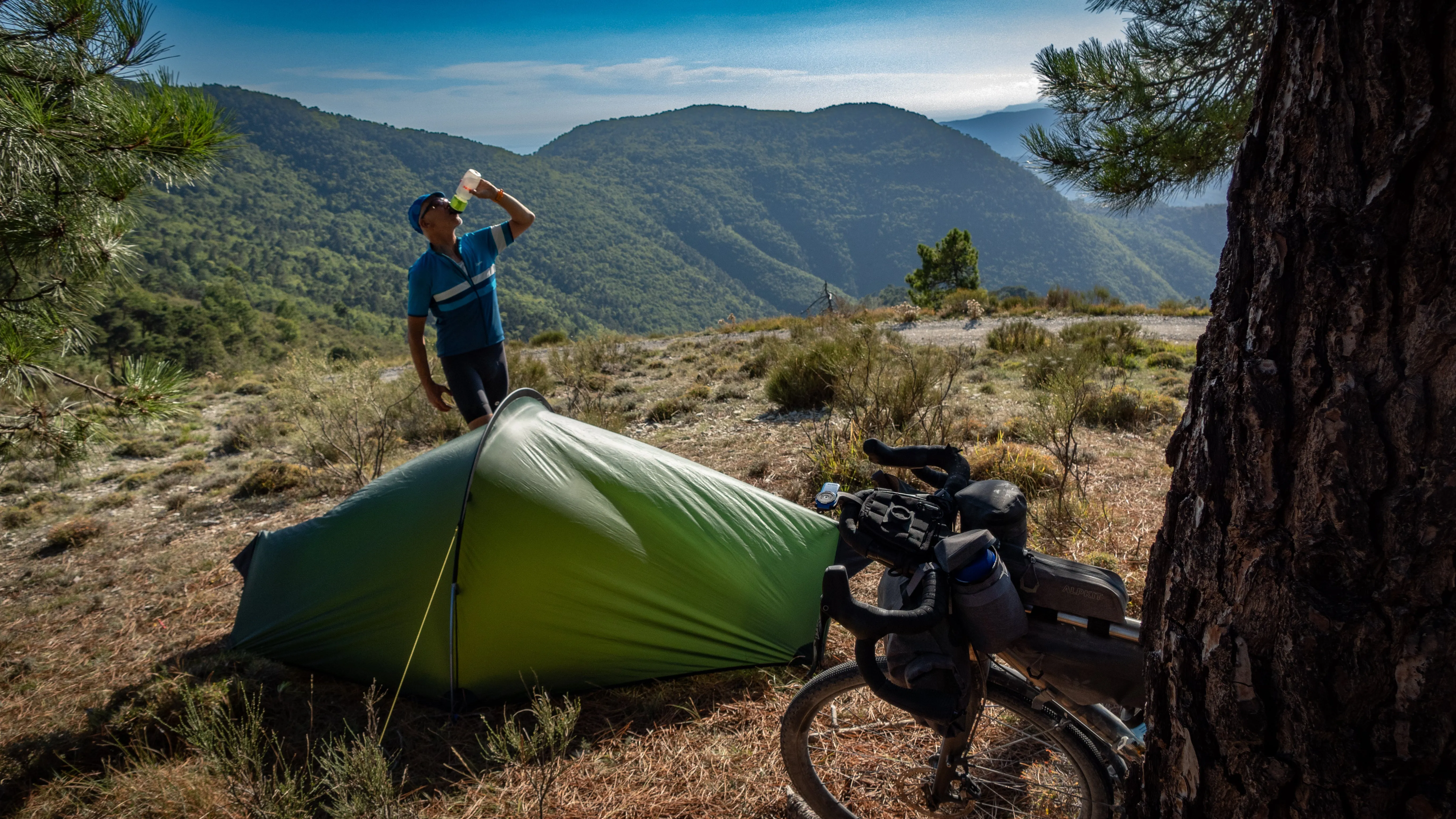 Laser Compact 1 ECO Backpacking Tent   Footprint Bundle