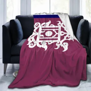 Late 19th Century Flag of Sulu Throw Blanket for Couch Bed Sofa 50"x40" Super Soft Cozy Flannel Blanket Lightweight Warm Blanket