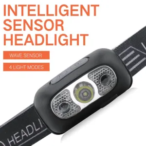 LED Head Torch with Smart Sensor