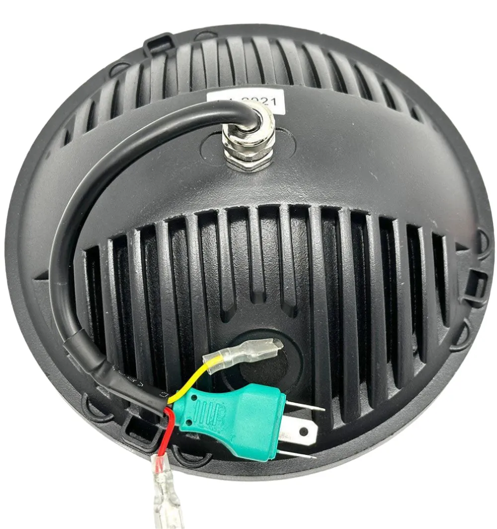 LED Replacement 7" Headlamp With Driving Light and Amber Indicator