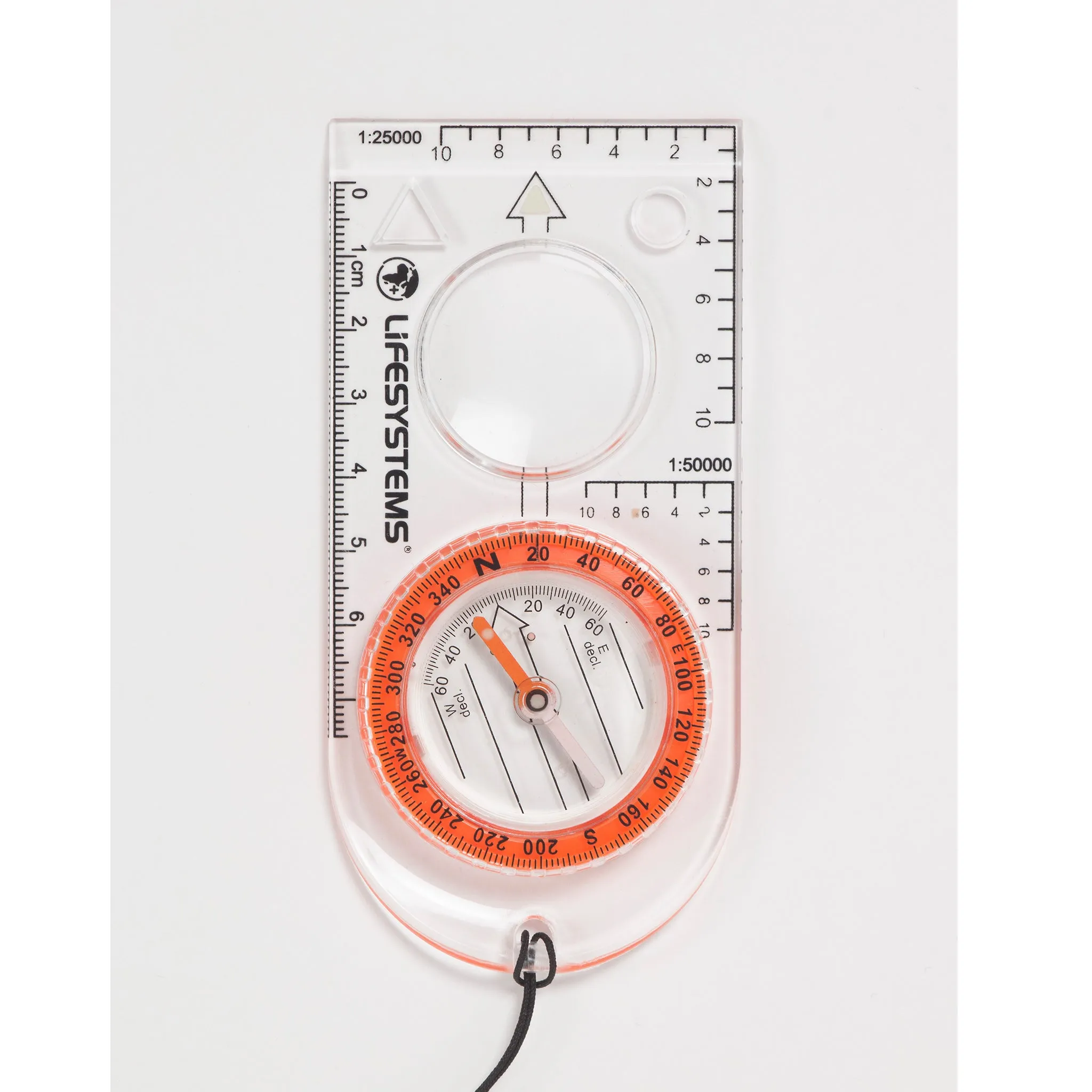 Lifesystems Hiking Compass with Lanyard