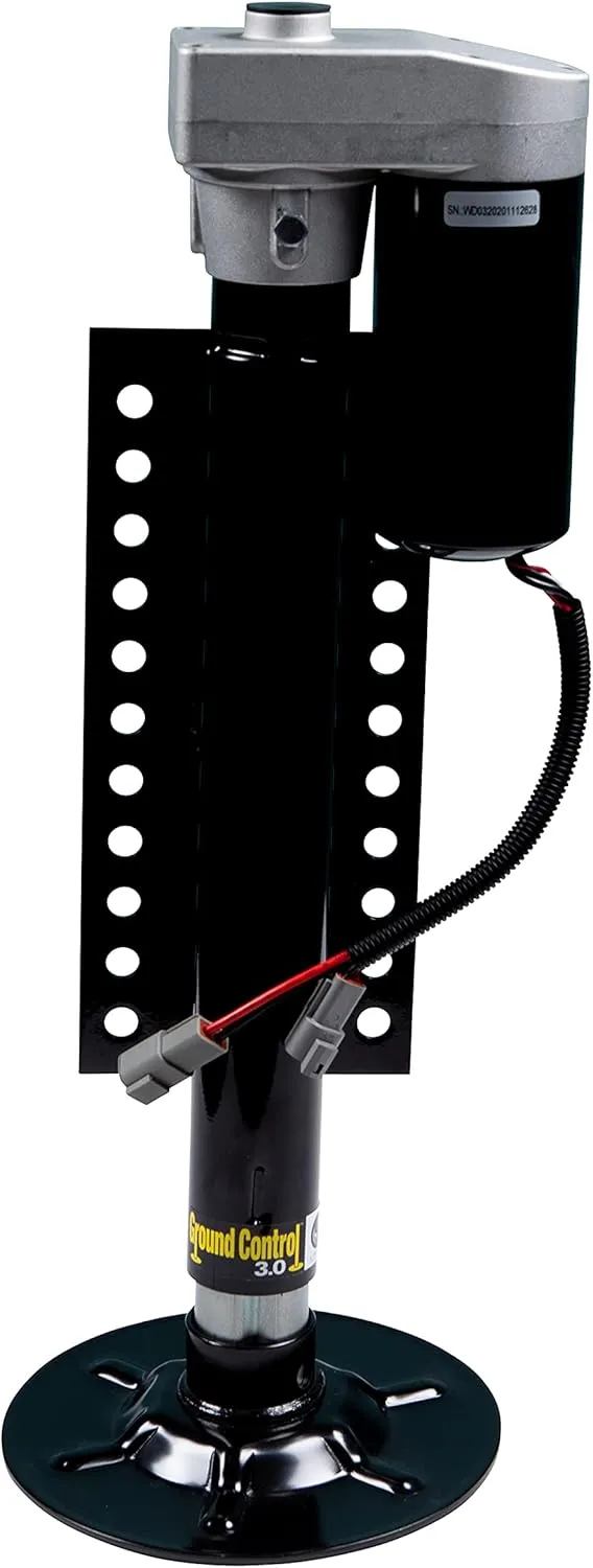 Lippert Ground Control 3.0 Automatic 5th Wheel RV Leveling System Rear Hall Effect Jack for Left Leg Replacement with 5,000-lb. Load Capacity - 305339