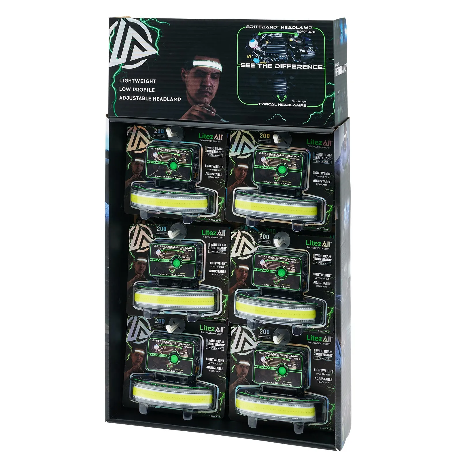 LitezAll Briteband® Point of Sale Display