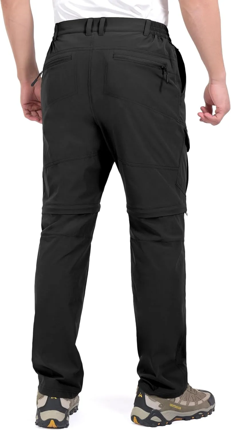 Little Donkey Andy Men's Stretch Convertible Pants, Zip-Off Quick-Dry Hiking Pants, UV Protection, Lightweight