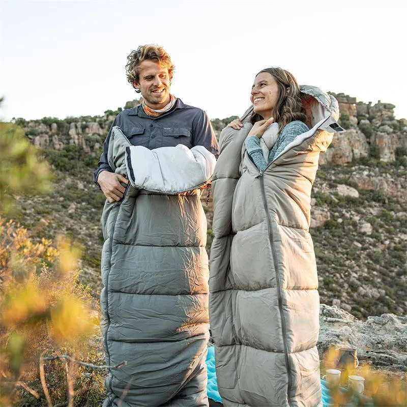 M180/300/400 Pongee Cotton Camping Sleeping Bag