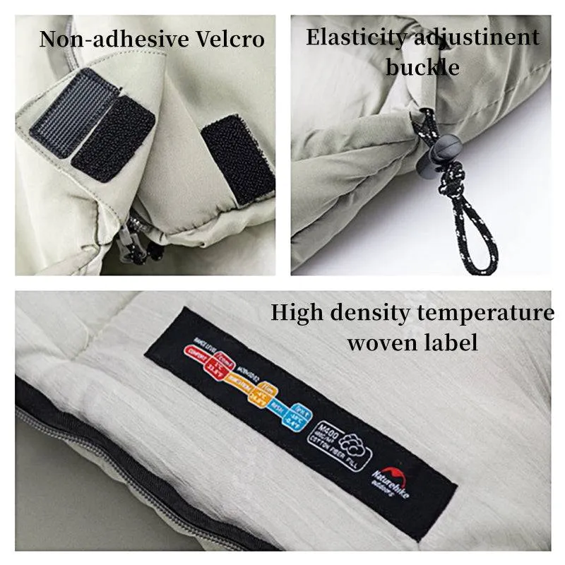 M180/300/400 Pongee Cotton Camping Sleeping Bag