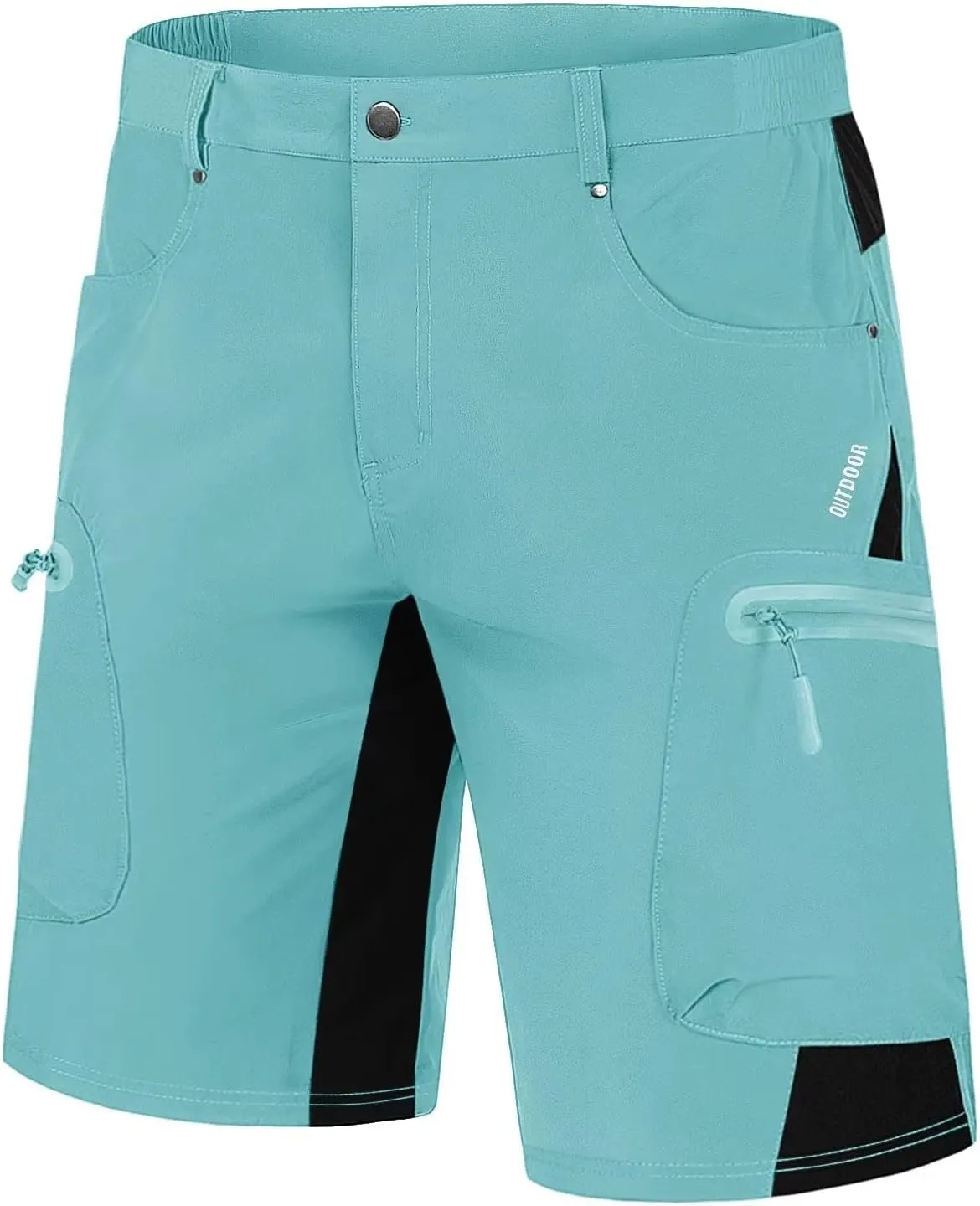 MAGCOMSEN Men's Hiking Shorts 5 Pockets Ripstop, Quick Dry, Summer Athletic Shorts for Workout, Hiking, Cycling