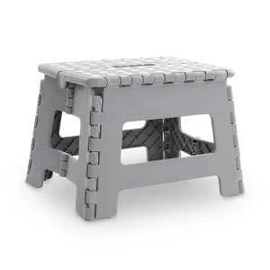 Marbueno Folding Stool Plastic Assorted Color 31.5x25x22 cm Garden 10533