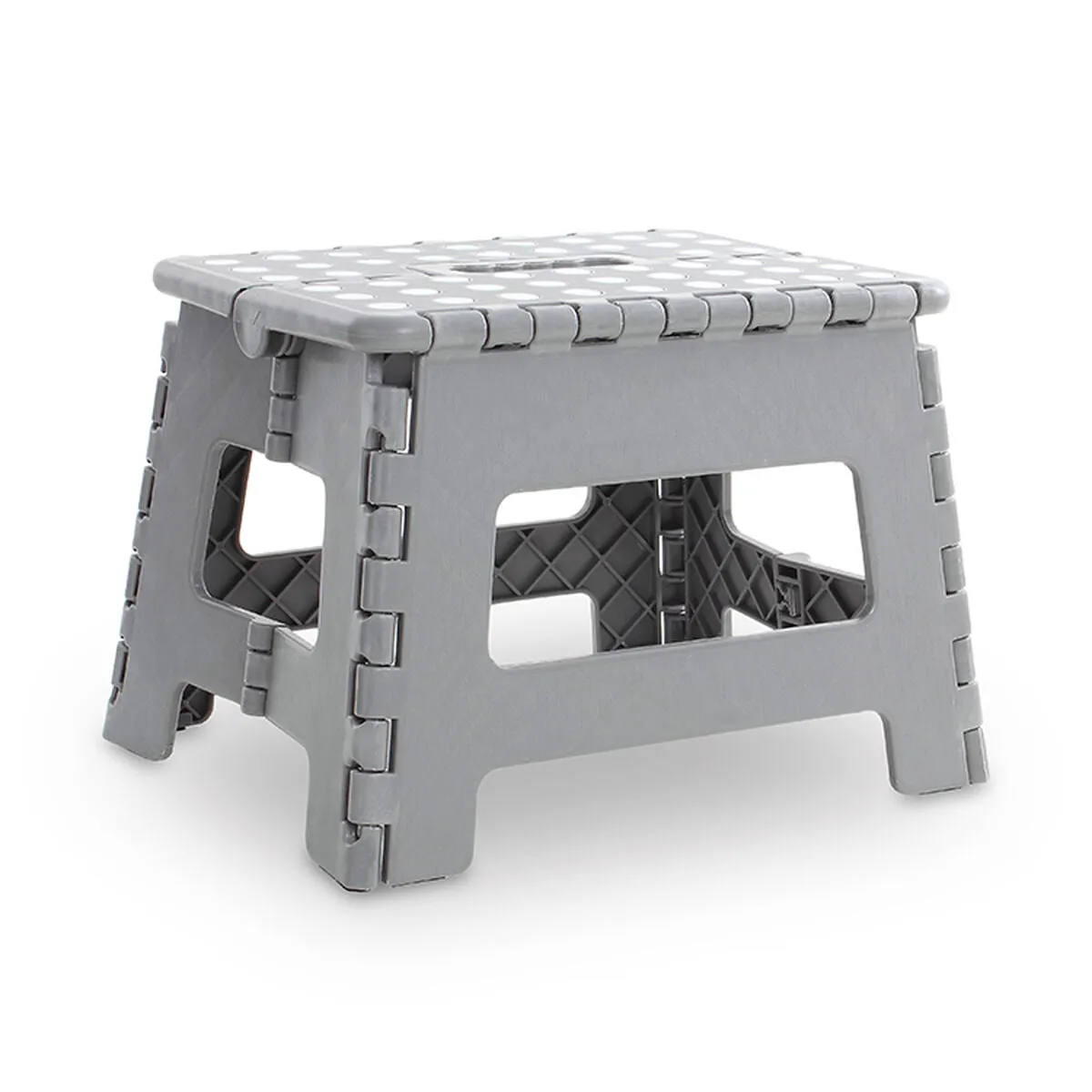 Marbueno Folding Stool Plastic Assorted Color 31.5x25x22 cm Garden 10533
