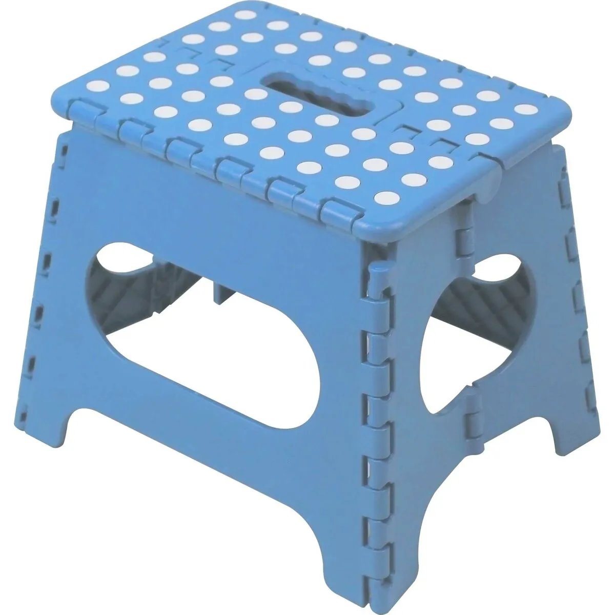 Marbueno Folding Stool Plastic Assorted Color 33x26.5x27 cm Garden 10534
