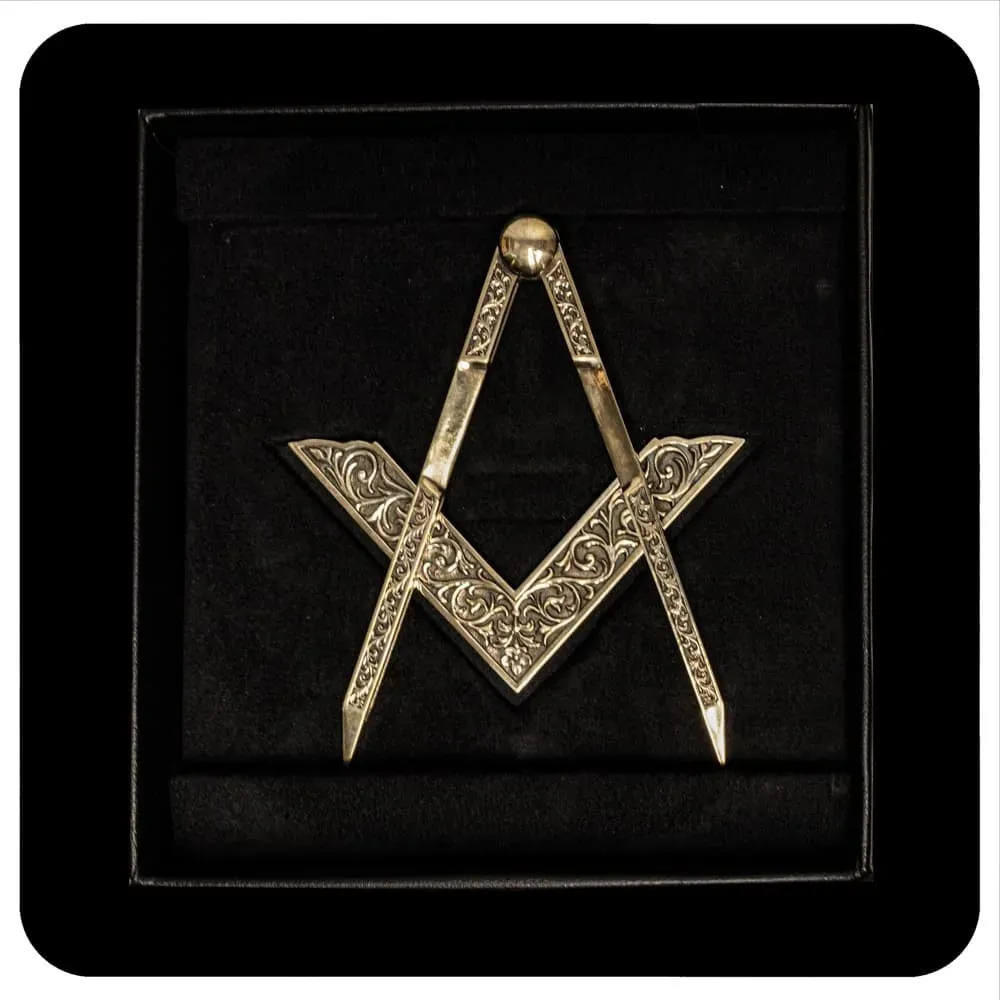 MASONIC SQUARE and COMPASS