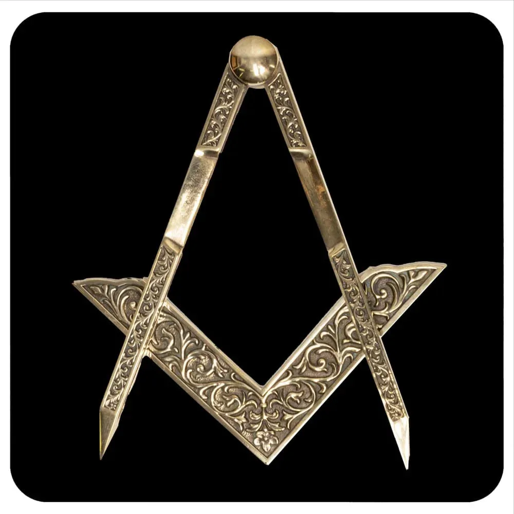 MASONIC SQUARE and COMPASS