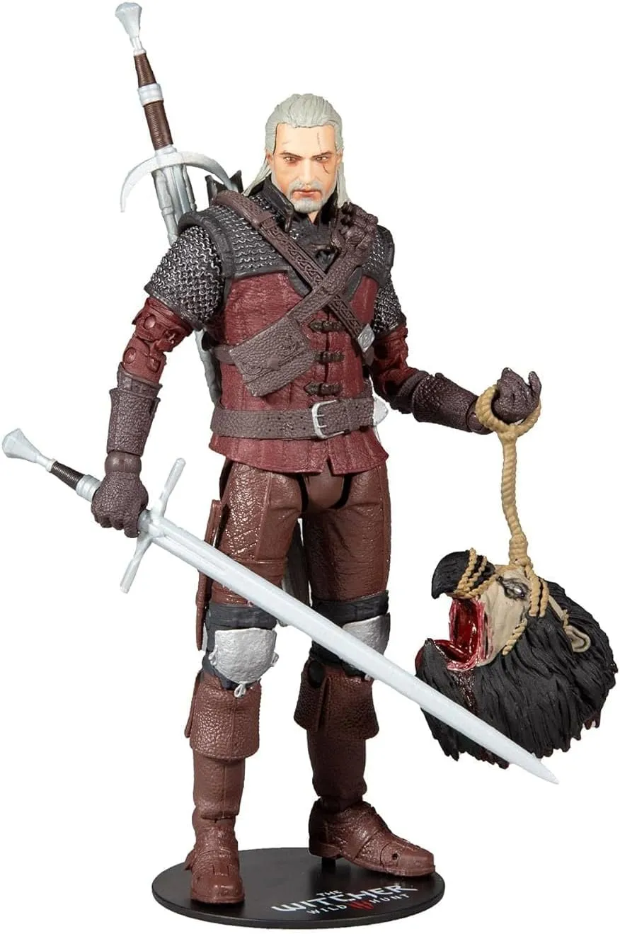 McFarlane Toys The Witcher Geralt of Rivia (Wolf Armor) 7" Action Figure