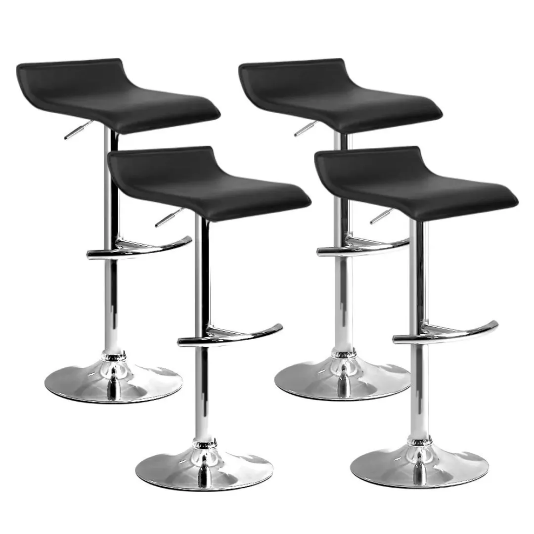 Mega PU Leather Wave Style Bar Stool