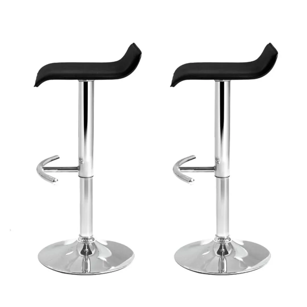 Mega PU Leather Wave Style Bar Stool