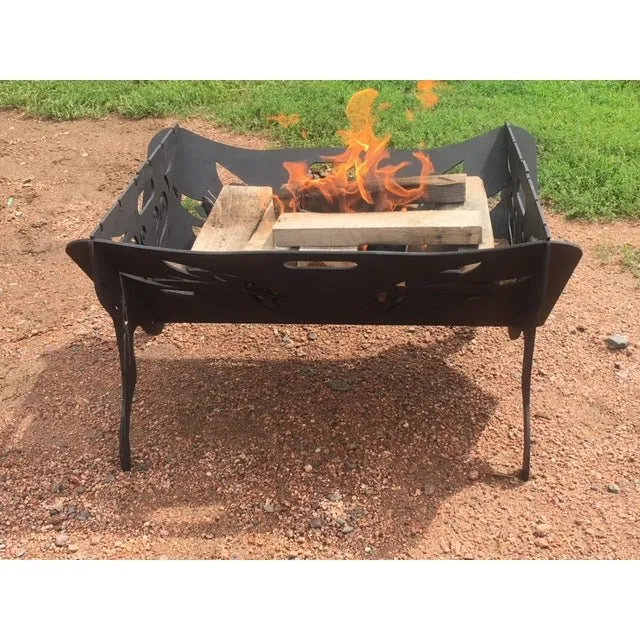Mighty Collapsible Fire Pit DXF for CNC | Eagle Attack Design