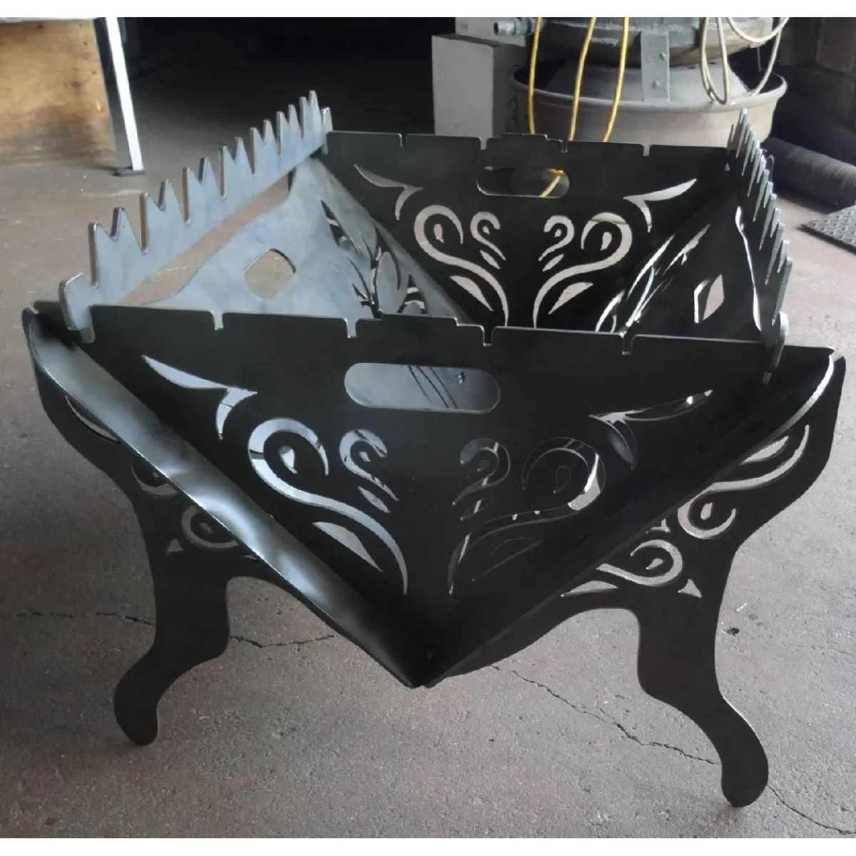 Mighty Collapsible Fire Pit DXF for CNC | Eagle Attack Design