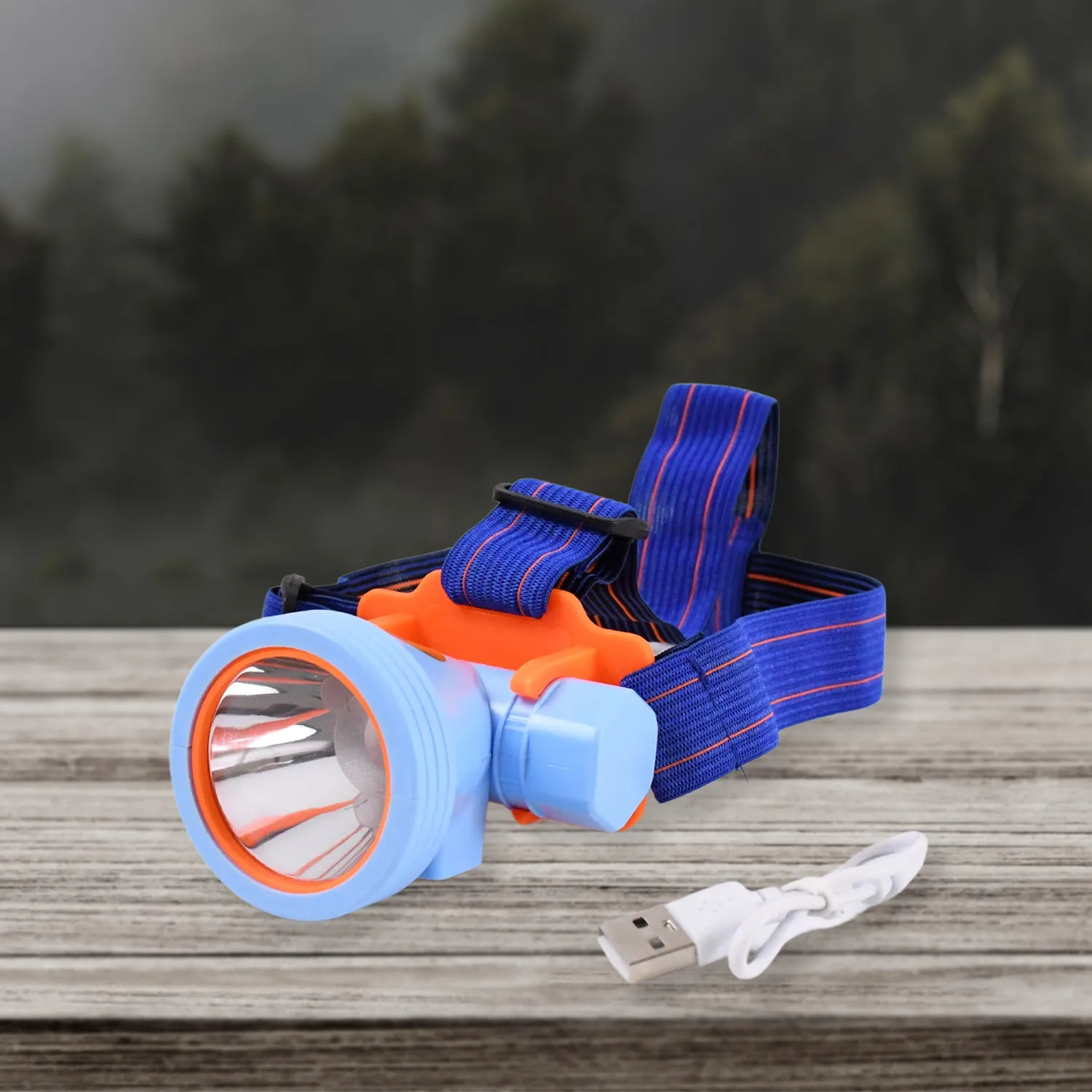 Mini Rechargeable Power Headlamp (1 Pc)