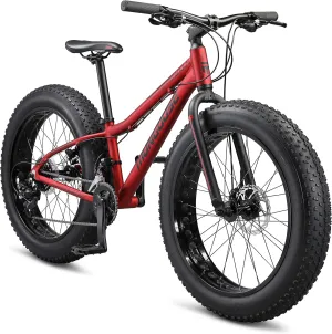 Mongoose Argus ST & Trail Fat Tire Mountain Bike for Adult Youth Men Women, 20 to 26-Inch Wheels, Mechanical Disc Brakes, Steel or Aluminum Frame and 7 or 16-Speed Options