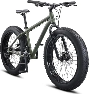Mongoose Argus ST & Trail Fat Tire Mountain Bike for Adult Youth Men Women, 20 to 26-Inch Wheels, Mechanical Disc Brakes, Steel or Aluminum Frame and 7 or 16-Speed Options