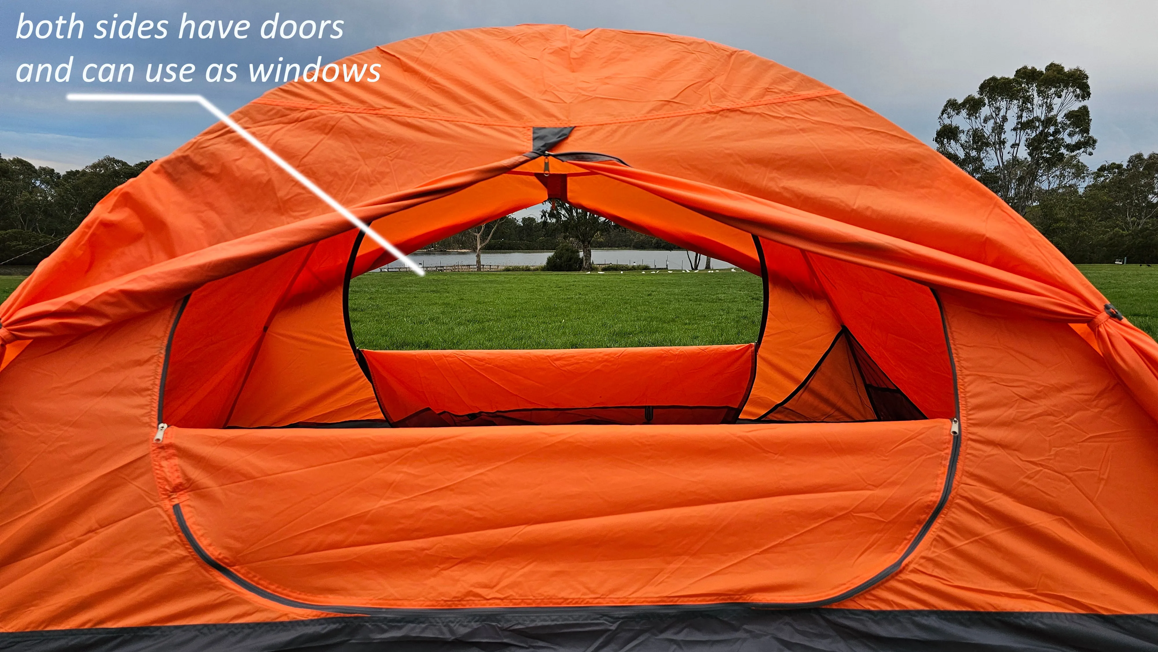 Moonta 1-2 Persons Tent (Orange)